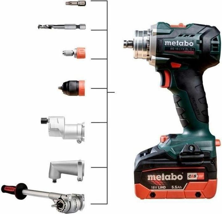 Produktbild Metabo BS18LTXBLQI Solo (Akkubetrieb)