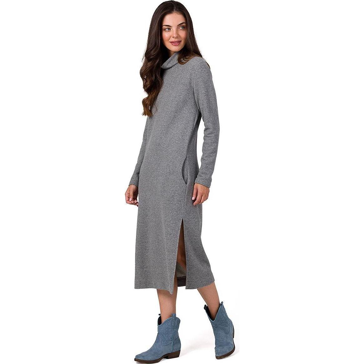 Be Wear, Kleider, Alltagskleid, Grau, (M)