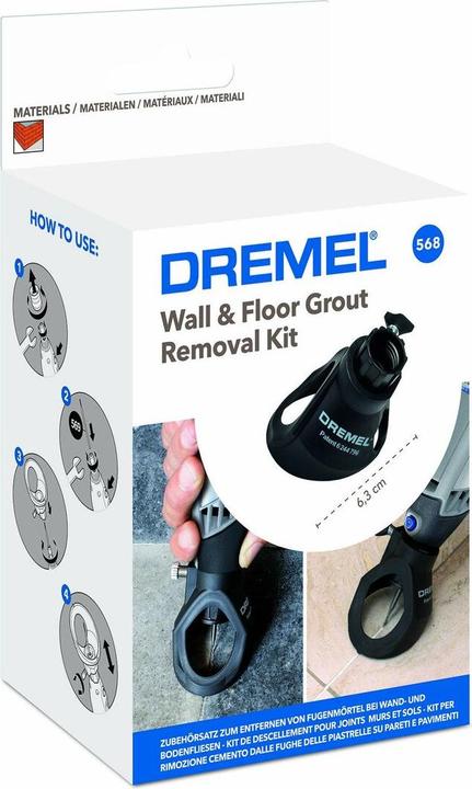 Produktbild Dremel 568 Fräsvorsatz Entfernen Fugenmört