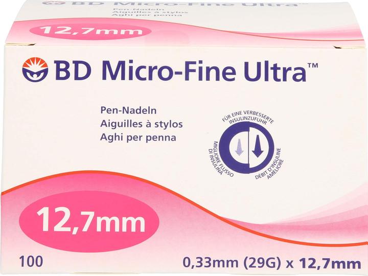 Produktbild BD + Ultra Pen Nadel 0.33 x 12.7mm