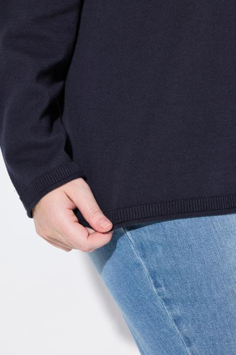 Produktbild Ulla Popken Pullover, Fruchtmotiv, Rundhals, Langarm (46, 48)