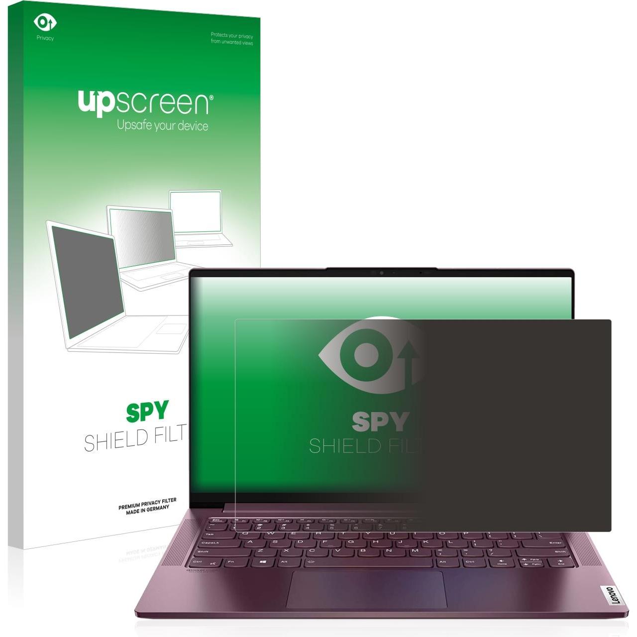 upscreen Spy Shield Blickschutzfilter (35.60", 16 : 9), Notebook Schutzfolie