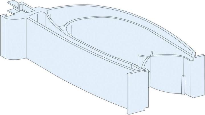 Produktbild Schneider Electric Vertikales Kabeltragsystem G 04264 LVS04264 /12St./
