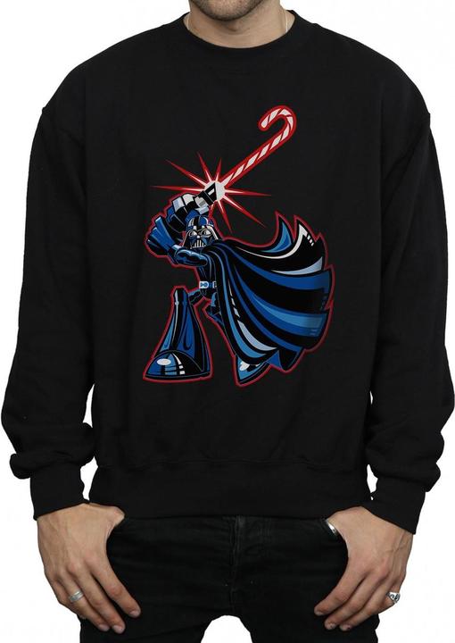 Produktbild Star Wars Darth Vader Christmas Candy Cane Sweatshirt (L)