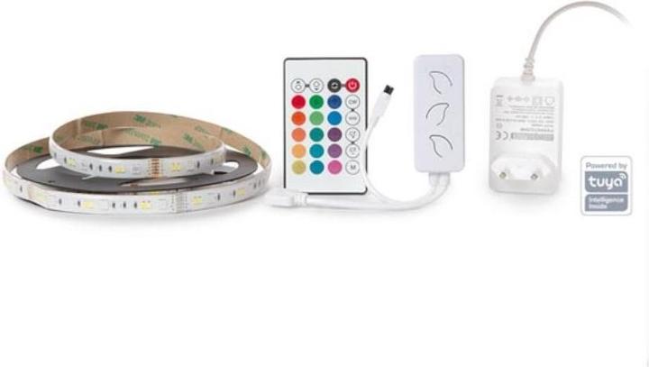 Image du produit LED Lamps Consumer Kit Ruban LED Smart Wifi RGB - Blanc Froid & Blanc Chaud (Blanc chaud, Blanc froid, RGB, 500 cm, Intérieur)