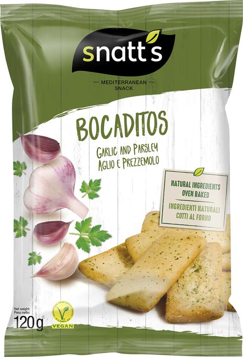 Image du produit Snatt's Brotsnack - Knoblauch & Petersilie (120 g)