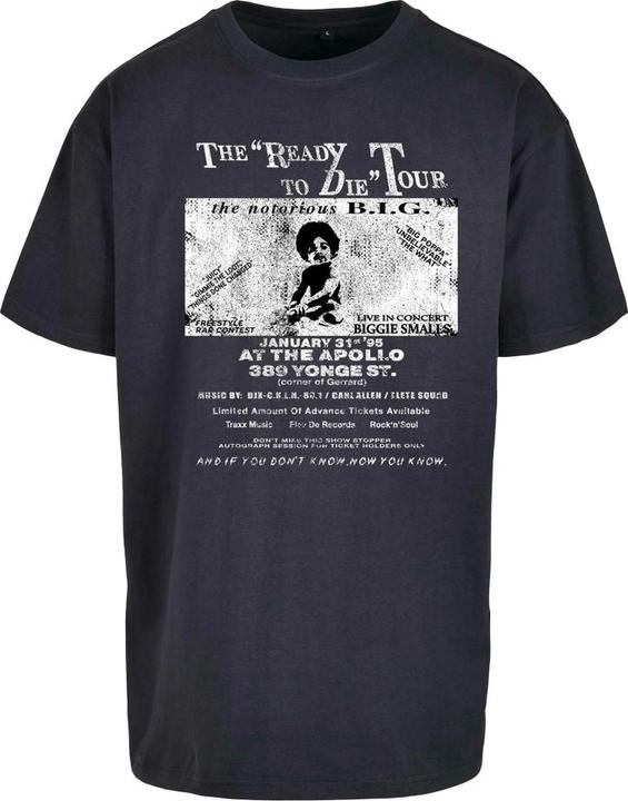 Produktbild Mister Tee Biggie Tour TShirt (XS)