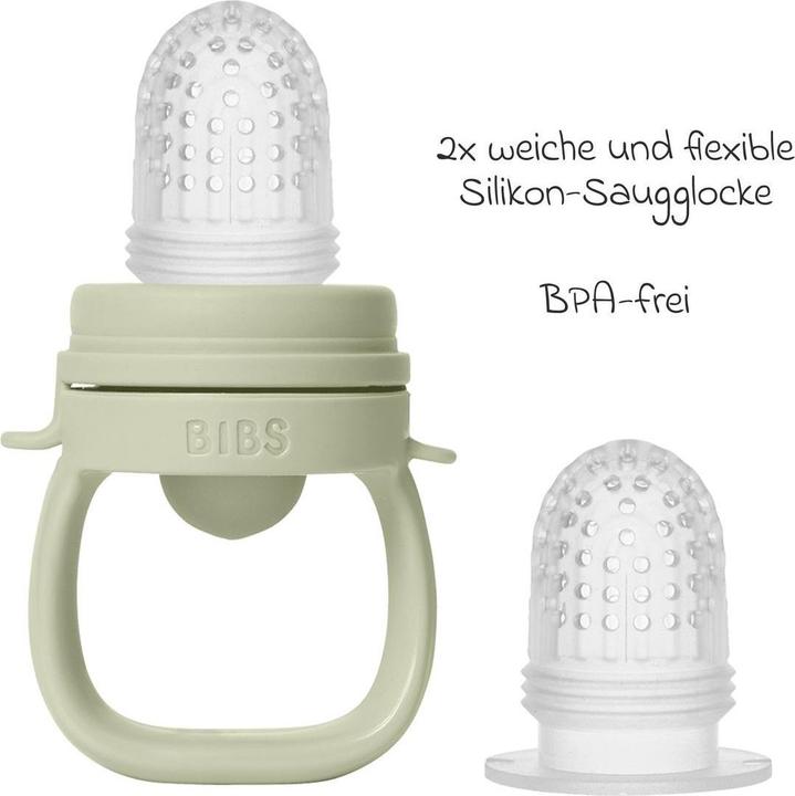 Produktbild Bibs Fruchtsauger Fruchtsauger Baby Feeder mit 2x Silikon-Schnabel