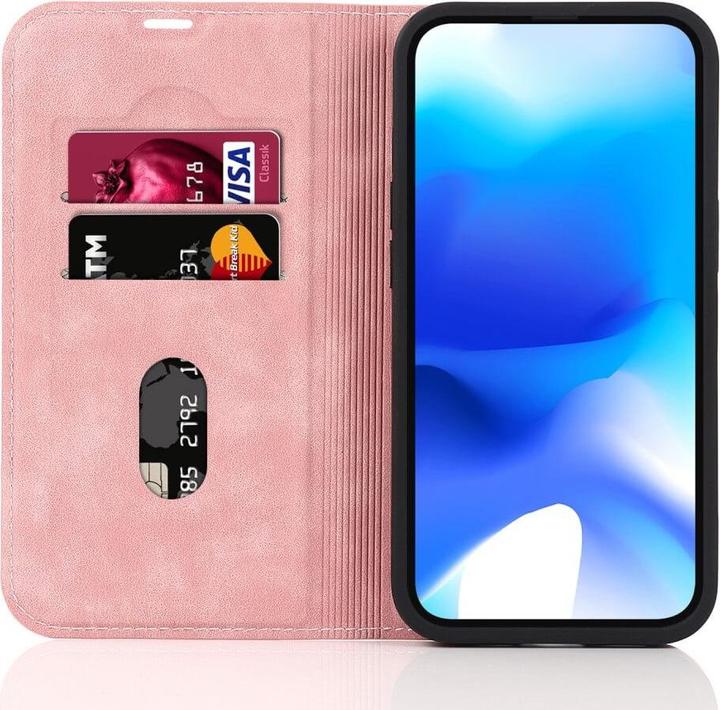 Produktbild Cover-Discount iPhone 15 - MagSafe Flip Case RFID rosa (Apple iPhone 15)