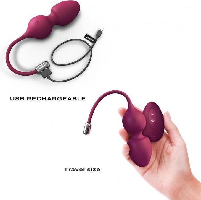 Produktbild Marc Dorcel Love Balls Vibrierende Kegelkugeln mit Fernbedienung