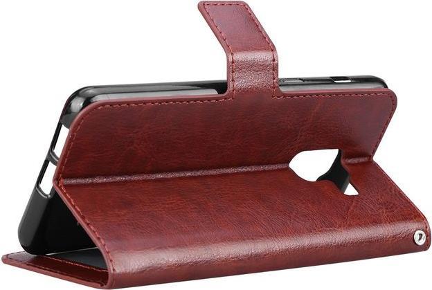 Actual product image MU Classic Crazy Horse Leather Bookcover Case (Samsung Galaxy A8 (2018))