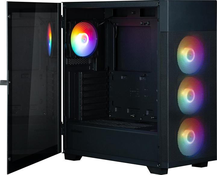 Immagine prodotto Zalman S5 Neo Black ATX, FRGB Fan x4 (ATX, Mini-ITX, mATX)