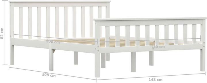 Image du produit vidaXL Bett (140 x 200 cm)