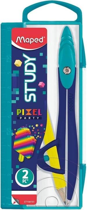 Actual product image Maped Study Pixel compass + pencil