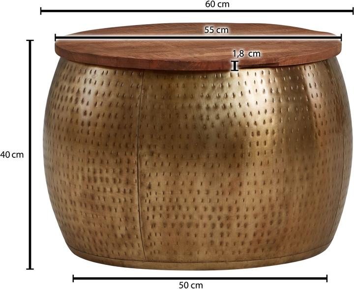 Image du produit Wohnling Mango (55 x 60 x 40 cm)