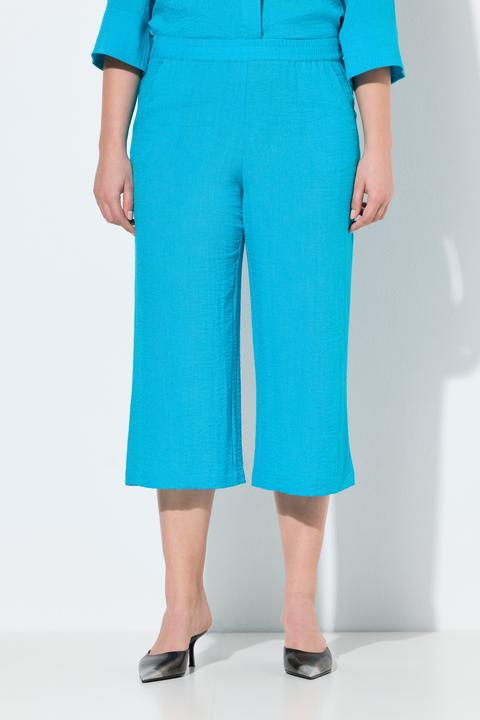 Produktbild Ulla Popken Culotte, wadenlang, weites Bein, Elastikbund (46)