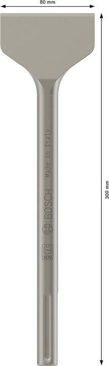 Image du produit Bosch Professional Zubehör Burin à carrelage PRO SDS max-4C, 80 x 300 mm (80 mm)
