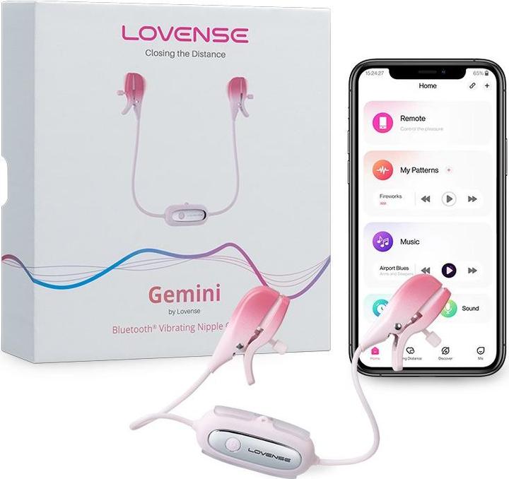 Immagine prodotto Lovense Gemini Nipple Clamps