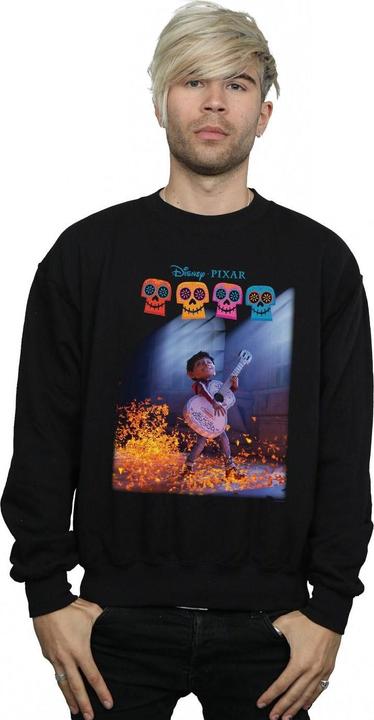 Actual product image Disney Mens Coco Miguel Playing Guitar Sweatshirt (4XL)