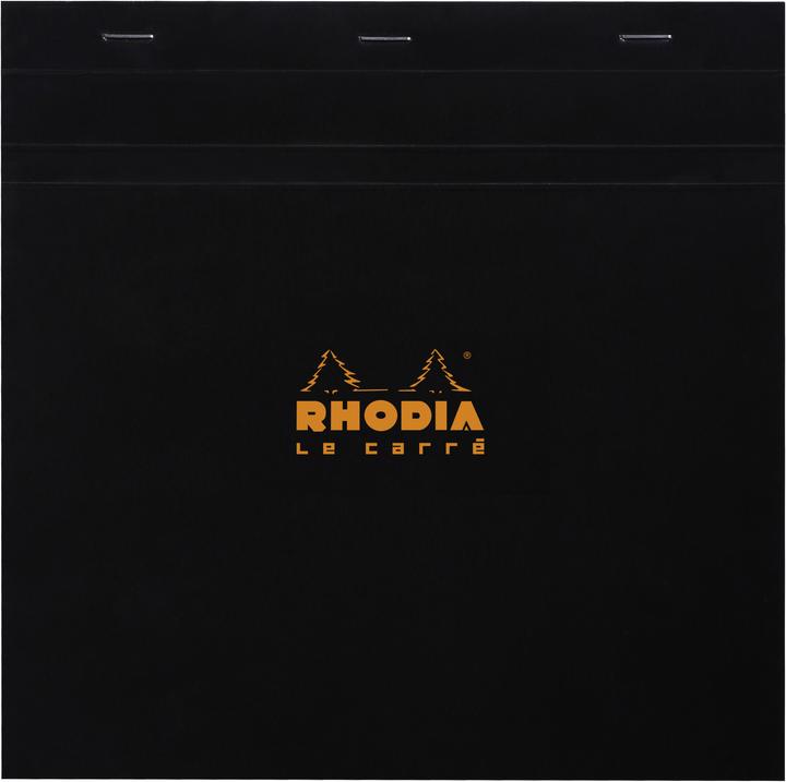 Image du produit Rhodia Blocs agrafés 80 g Basics (A1, Quadrillé, Couverture souple)