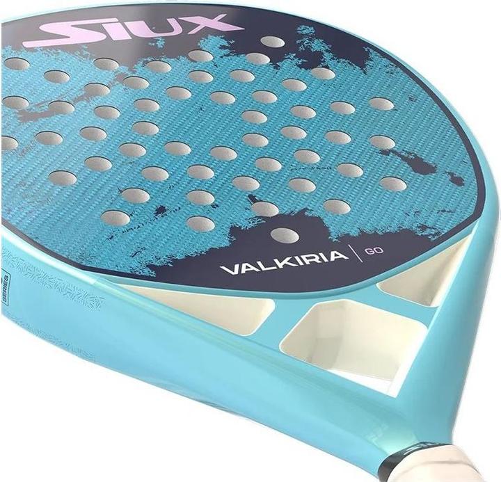 Produktbild Siux Paddelschläger Valkiria Go 2025 Blau Rosa Kohlenstoff EVA