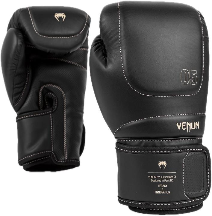 Image du produit Venum Impact Evo Boxing Gloves - Black - 12 Oz (12 OZ, Taille unique)