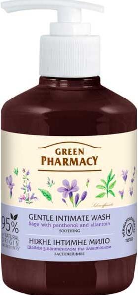 Produktbild Elfa Liquid Soap for Intimate Care Green Pharmacy 370ml with Sage (370 ml, Intimwaschlotion)