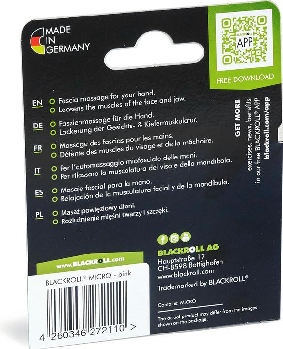 Produktbild Blackroll Micro (3 cm)