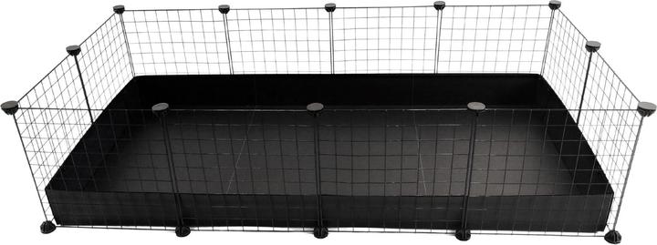 Actual product image C&C Modular cage 4x2 145 x 75 cm black