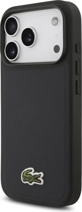 Produktbild Lacoste Iconic Petit Pique Woven Logo MagSafe Case for iPhone 17 Pro Navy Blue (Apple iPhone 17 Pro)