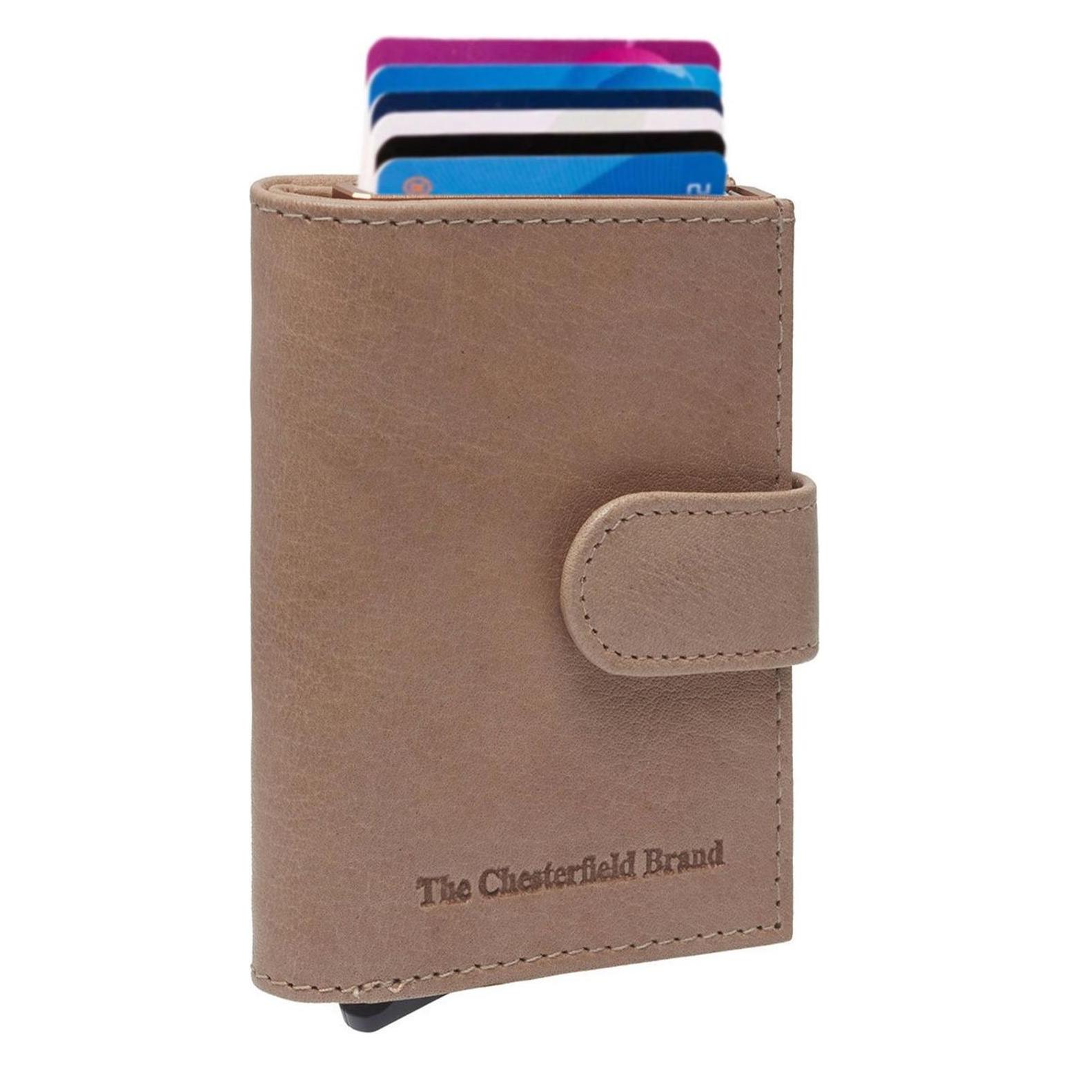 The Chesterfield Brand, Herren, Portemonnaie, Hannover Geldbörse Rfid Schutz Leder 7 Cm, Braun