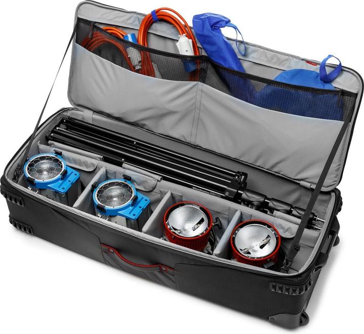 Image du produit Manfrotto Valise à roulettes pour le matériel d'éclairage