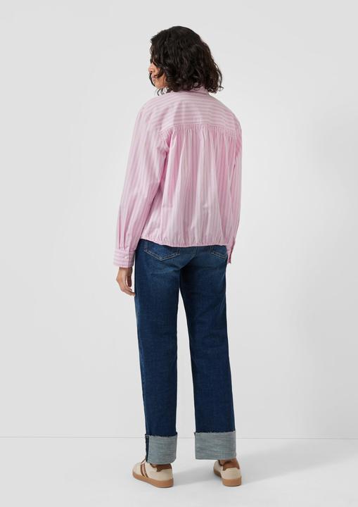 Immagine prodotto s.Oliver Bluse Baumwoll-Bluse mit Rücken-Detail (46)