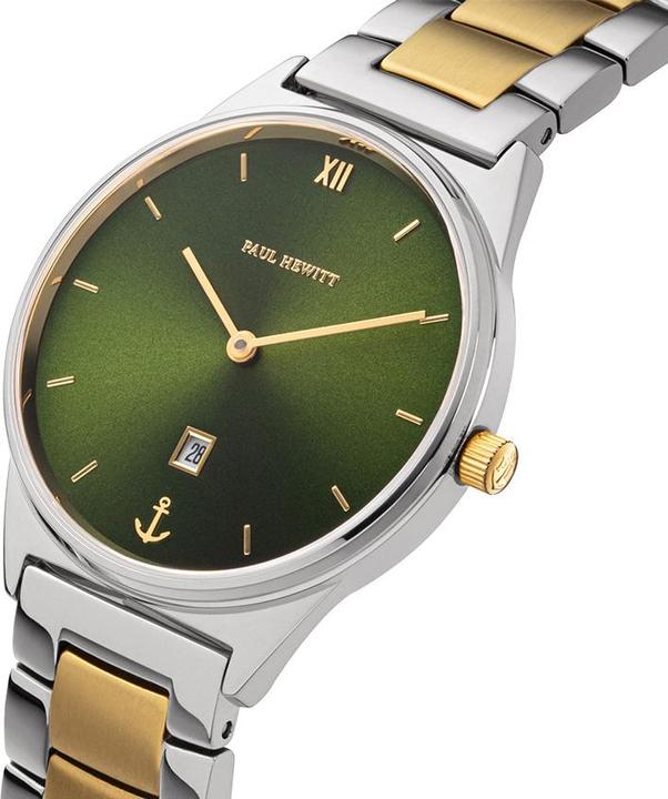 Actual product image Paul Hewitt Praia Bicolor Emerald (Analogue wristwatch, 33 mm)