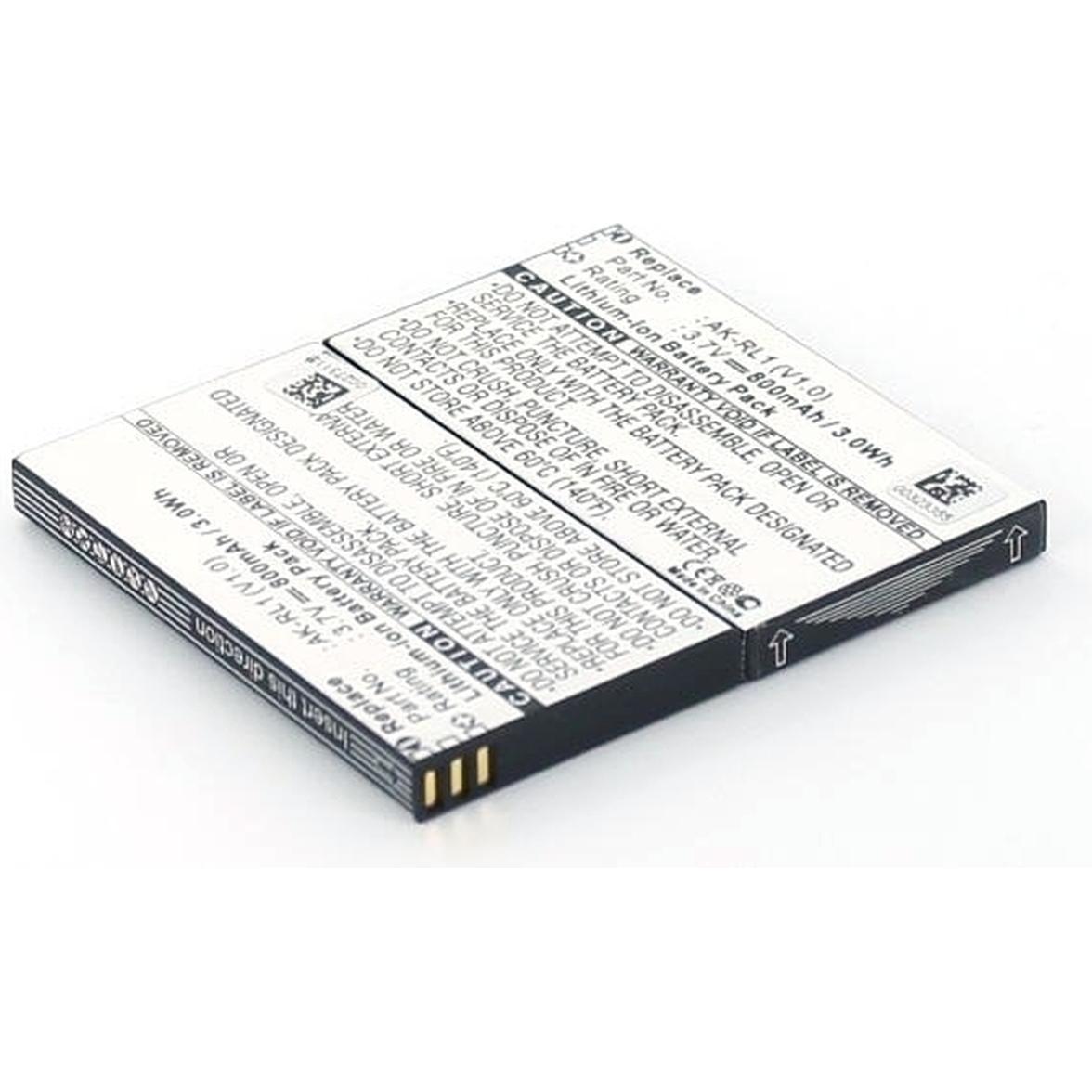 AGI 11435 - Batterie/Akku - Schwarz - Weiss - Lithium-Ion (Li-Ion) - 800 mAh - 3,7 V, Smartphone Akku