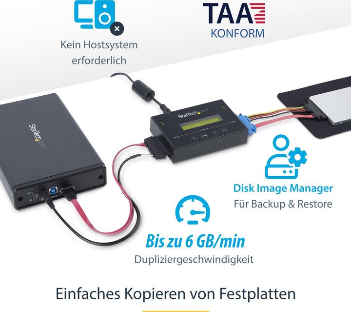 Immagine prodotto StarTech Copiatrice di immagini HDD