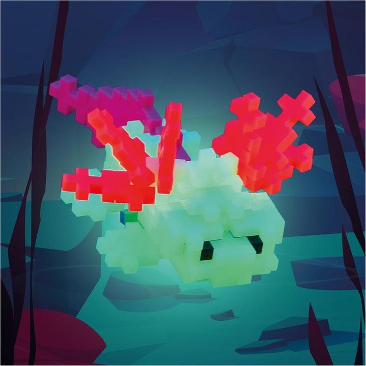 Image du produit Plus-Plus 100 Kreativ Bausteine Axolotl