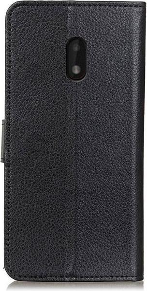Produktbild MU Classic Litchi Leder Bookcover Series (Nokia C1 Plus)