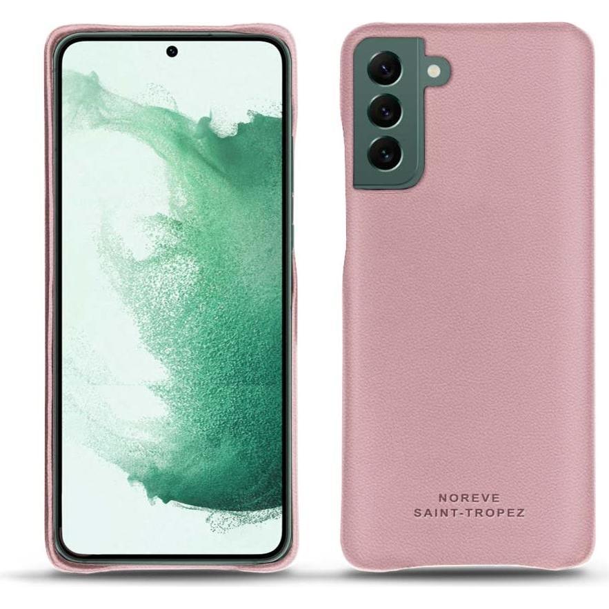 Noreve Lederschutzhülle (Samsung Galaxy S22+ 5G), Smartphone Hülle, Rosa