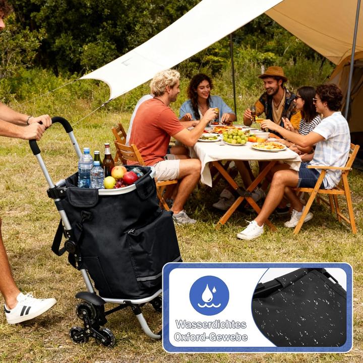 Produktbild Sekey Einkaufstrolley mit Treppensteigerfunktion