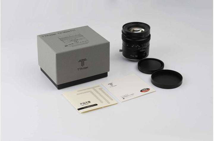 Produktbild TTArtisan 50mm f/1,4 Tilt MFT (Micro Four Thirds, Vollformat)