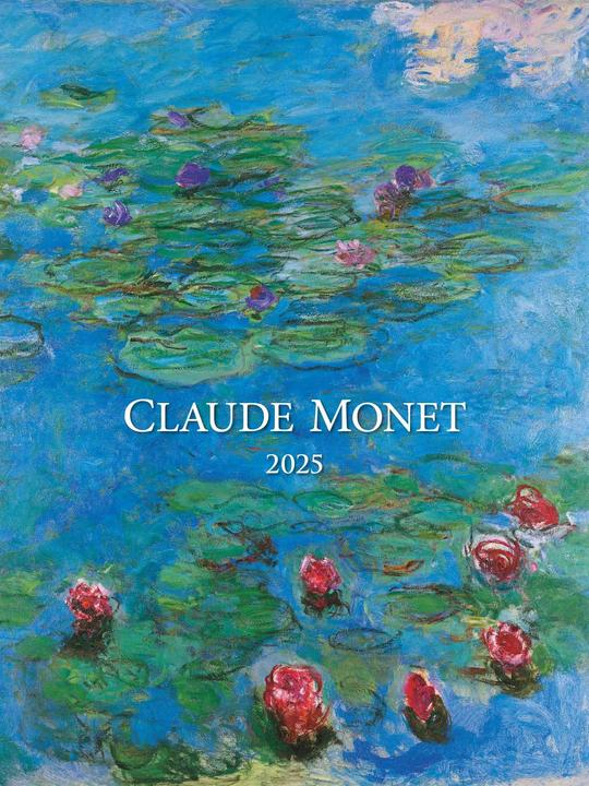 Alpha Edition Claude Monet 2025 Bildkalender, 42x56cm, Kunstkalender mit hochwertigen (Deutsch)