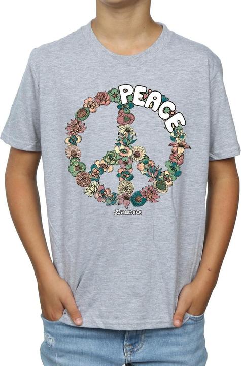 Produktbild Woodstock Floral Peace TShirt Jungen (128)