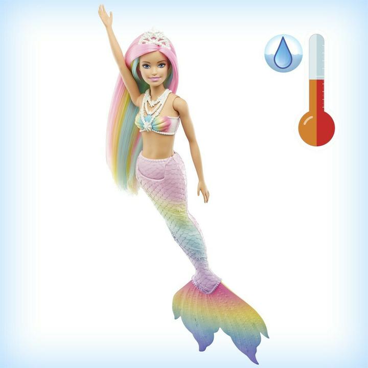 Produktbild Barbie Dreamtopia Regenbogen Magie - Meerjungfrau Puppe 1