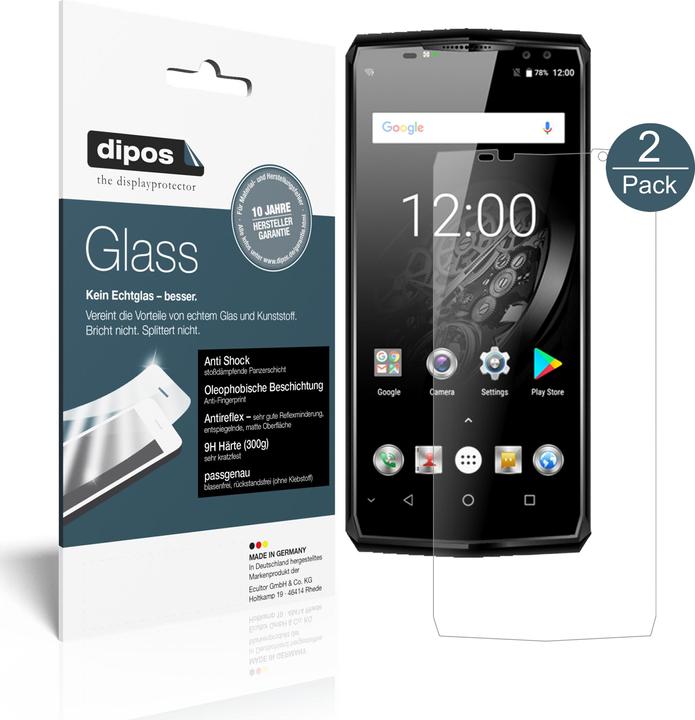 Brotect Pellicola Protettiva Opaca Anti-Riflesso Per Oukitel K9: 2 Pezzi, Anti-Graffio, Anti-Impronte, Made In Germany