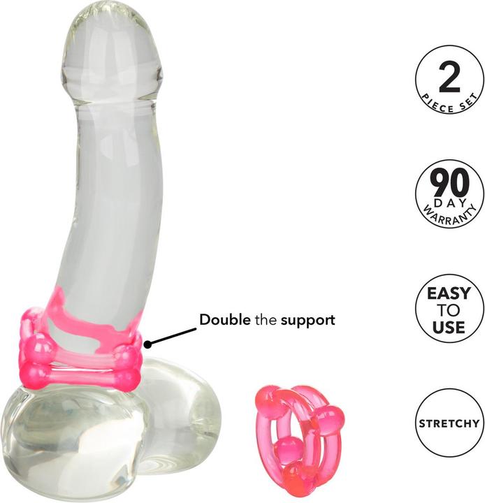 Produktbild CalExotics Island Rings Double Stacker (2 cm)