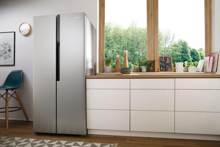 Actual product image Gorenje NRS8182KX Side-by-Side Fridge Combination Freestanding E (441 l)
