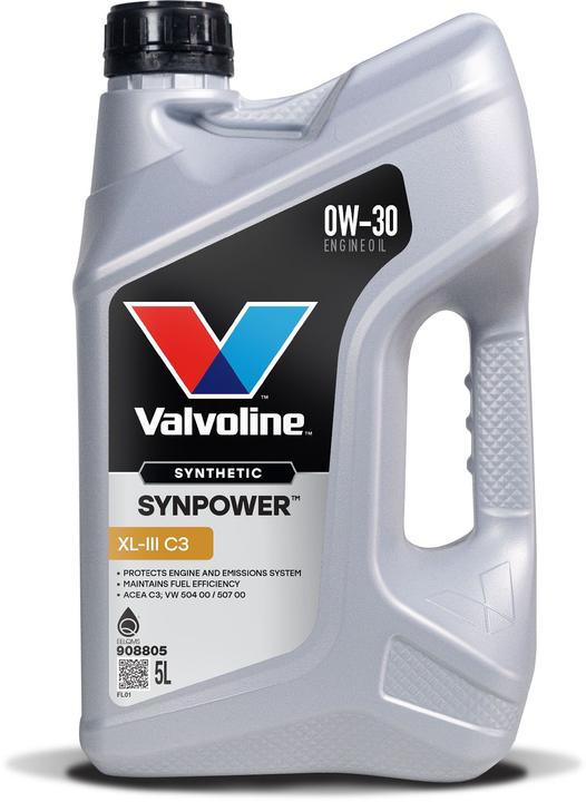 Valvoline Synpower Motorenöl Longlife XL-III C3 0W-30 (5 l, SAE 0W-30)