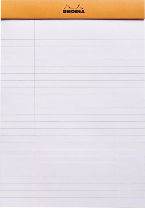 Image du produit Rhodia Blocs agrafés 80 g Basics (A5, À rayures)