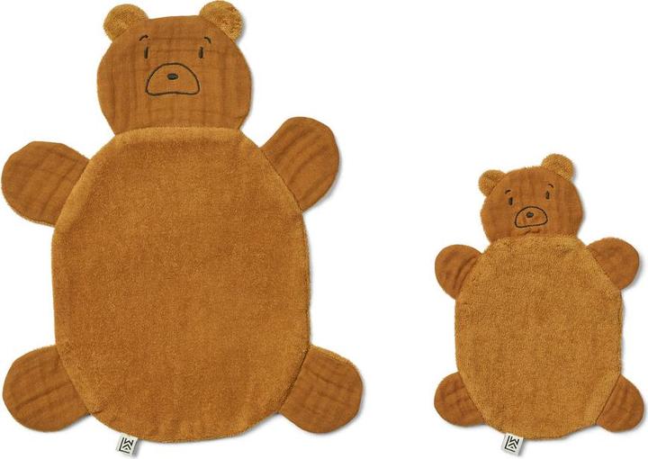 Image du produit Liewood Janai Ensemble doudou Ours Caramel